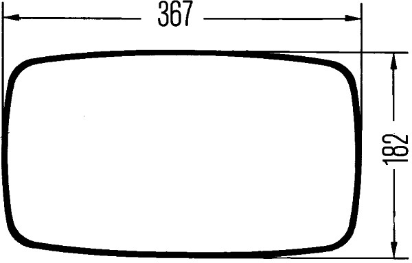 Hella Buitenspiegel 8SB 003 978-001