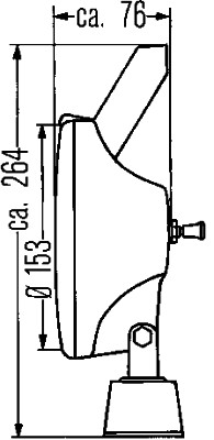 Hella Werklamp 1G4 004 480-001