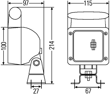 Hella Werklamp 1GA 007 506-021