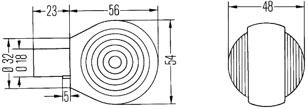 Hella Knipperlicht 2BA 001 236-001