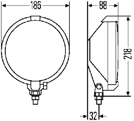 Hella Verstraler 1F7 004 700-431