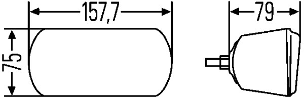 Hella Mistlamp 1NB 007 360-011