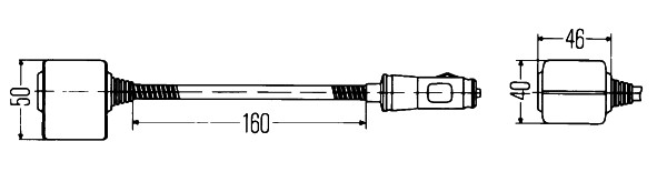 Hella Leeslamp 2AB 004 532-021