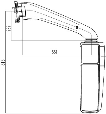 Hella Buitenspiegel, cabine 8SB 501 246-803