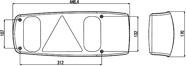 Hella Achterlicht 2VP 007 502-037