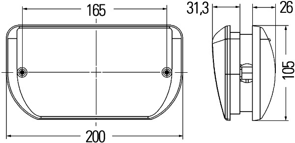 Hella Instapverlichting 2XT 007 945-027