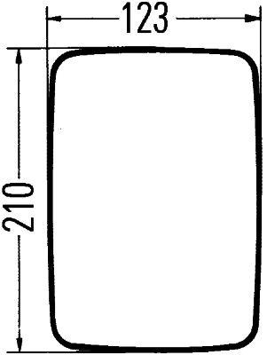 Hella Buitenspiegel 8SB 501 511-802