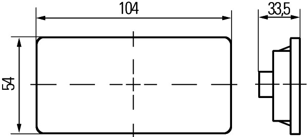 Hella Parkeerlicht  2PS 007 972-011