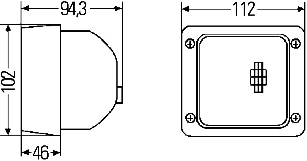 Hella Werklamp 1GA 007 506-111