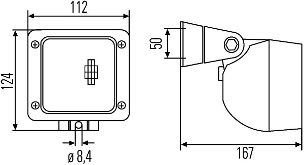 Hella Werklamp 1GA 996 083-011