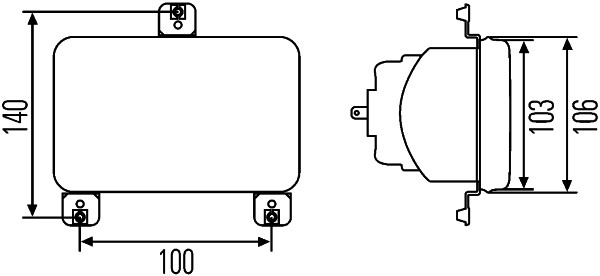 Hella Koplampunit 1AB 006 277-067