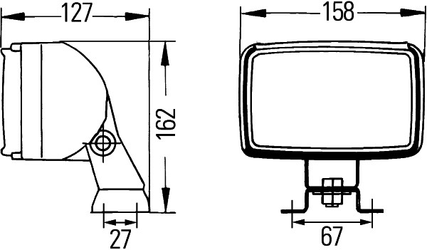 Hella Werklamp 1GA 006 991-051