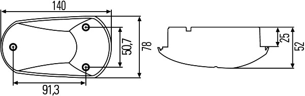 Hella Extra knipperlamp 2BM 008 355-001