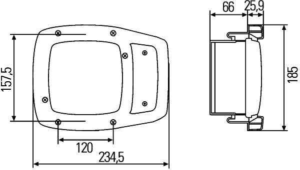 Hella Koplamp 1SA 996 120-327
