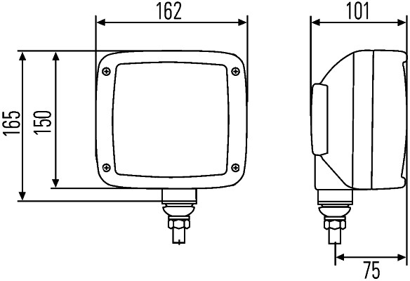 Hella Koplamp 1EA 996 127-007