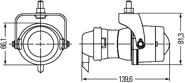 Hella Werklamp 1GL 008 090-201