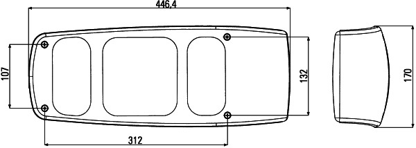 Hella Achterlicht 2VP 007 502-121