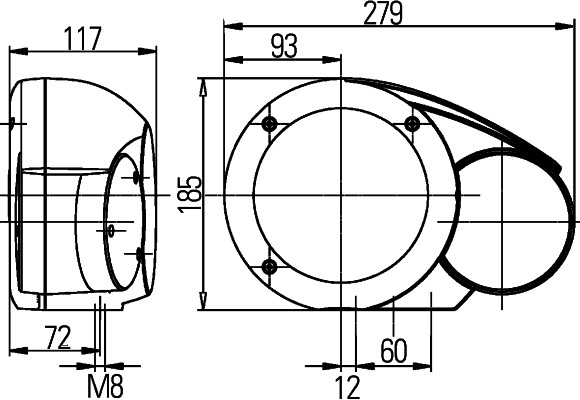 Hella Koplamp 1E3 996 160-001