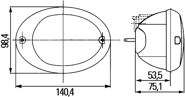 Hella Achterlicht 2SD 343 130-157