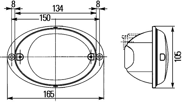 Hella Achterlicht 2SD 343 130-737