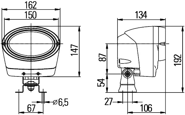 Hella Werklamp 1GA 996 261-511