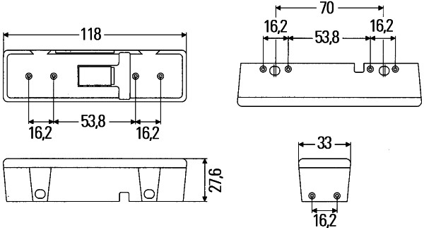 Hella Flitslamp 2XD 009 048-011
