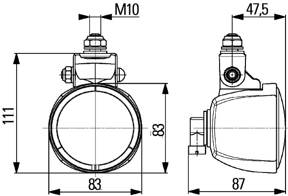 Hella Werklamp 1G0 996 176-131