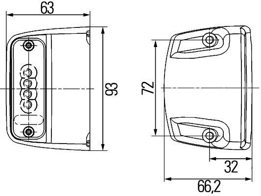 Hella Kentekenverlichting 2KA 010 278-321