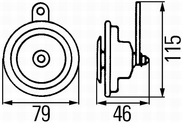 Hella Claxon 3AL 007 425-791