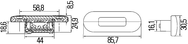 Hella Instapverlichting 2XT 959 680-612