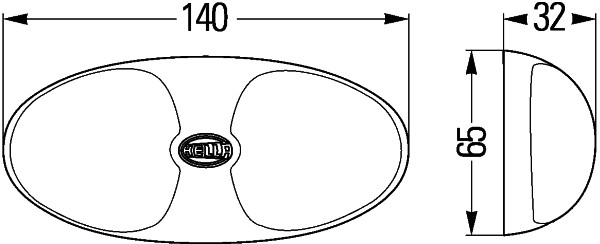 Hella Interieurverlichting 2JA 959 700-102
