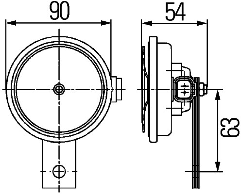 Hella Claxon 3AL 922 200-761