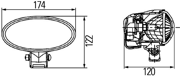 Hella Werklamp 1GB 996 186-051