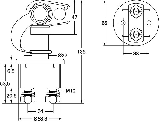 Hella Hoofdschakelaar 6EK 002 843-131