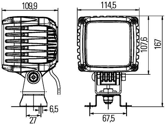 Hella Werklamp 1GA 996 192-081