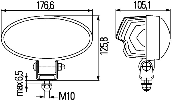 Hella Werklamp 1GB 996 386-001