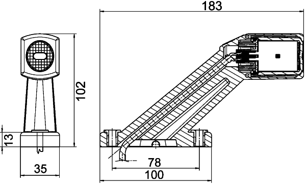 Hella Markeringslicht 2XS 011 769-011