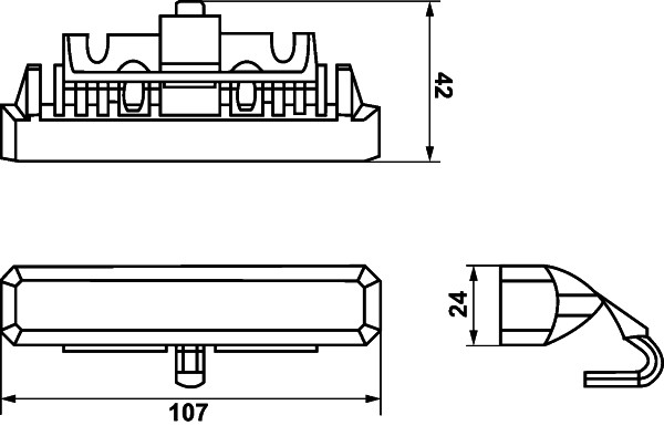 Hella Flitslamp 2XD 012 160-861