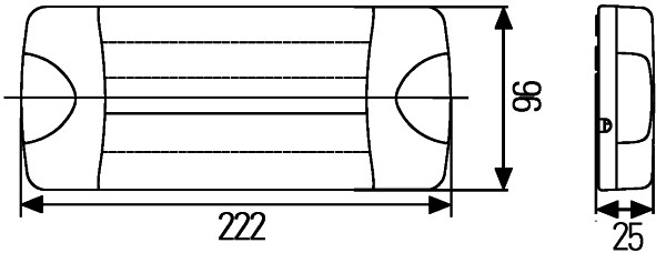 Hella Achterlicht 2VA 980 710-301