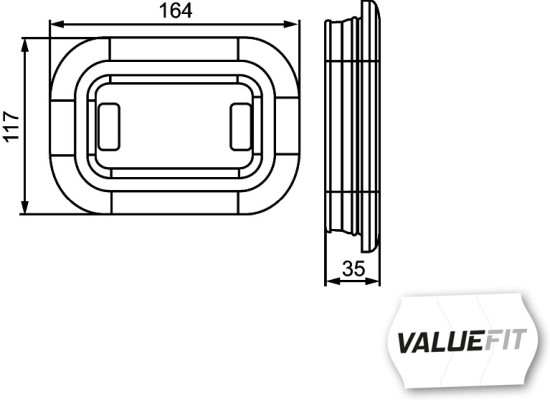 Hella Knipperlicht 2BA 357 025-011