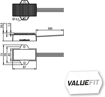 Hella Regeleenheid, verlichting 5DS 357 030-001