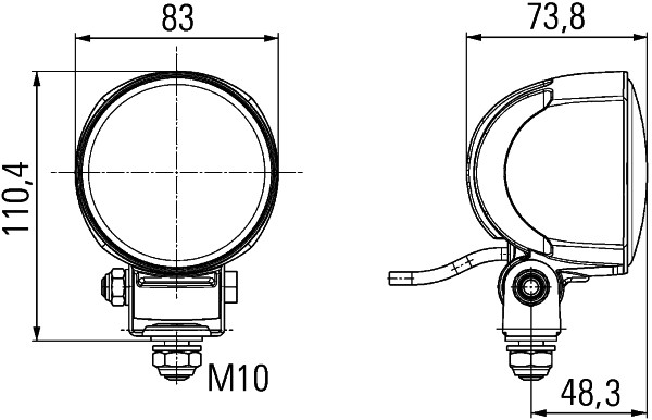 Hella Werklamp 1G0 996 476-031