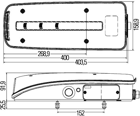 Hella Achterlicht 2VP 012 381-381