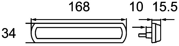 Hella Parkeerlicht 2PS 013 300-007