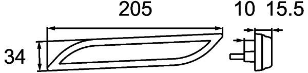 Hella Parkeerlicht 2PS 013 305-051