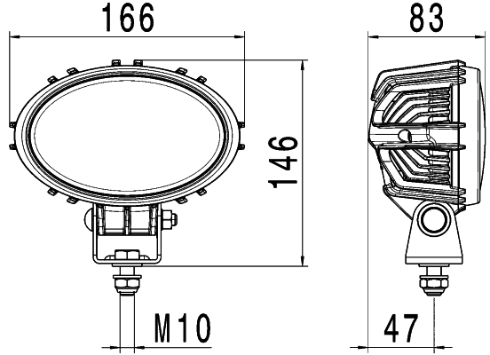 Hella Werklamp 1GA 996 761-101