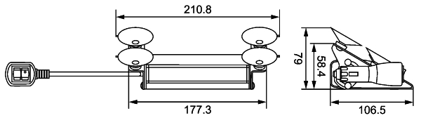 Hella Flitslamp 2XD 014 053-011