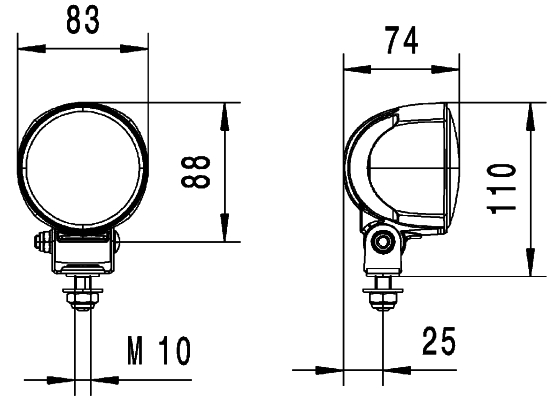 Hella Werklamp 1G0 996 576-031