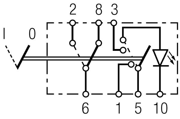Hella Waarschuwingsknipperlamp schakelaar 6HH 004 570-431