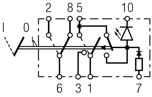 Hella Waarschuwingsknipperlamp schakelaar 6HH 007 832-721